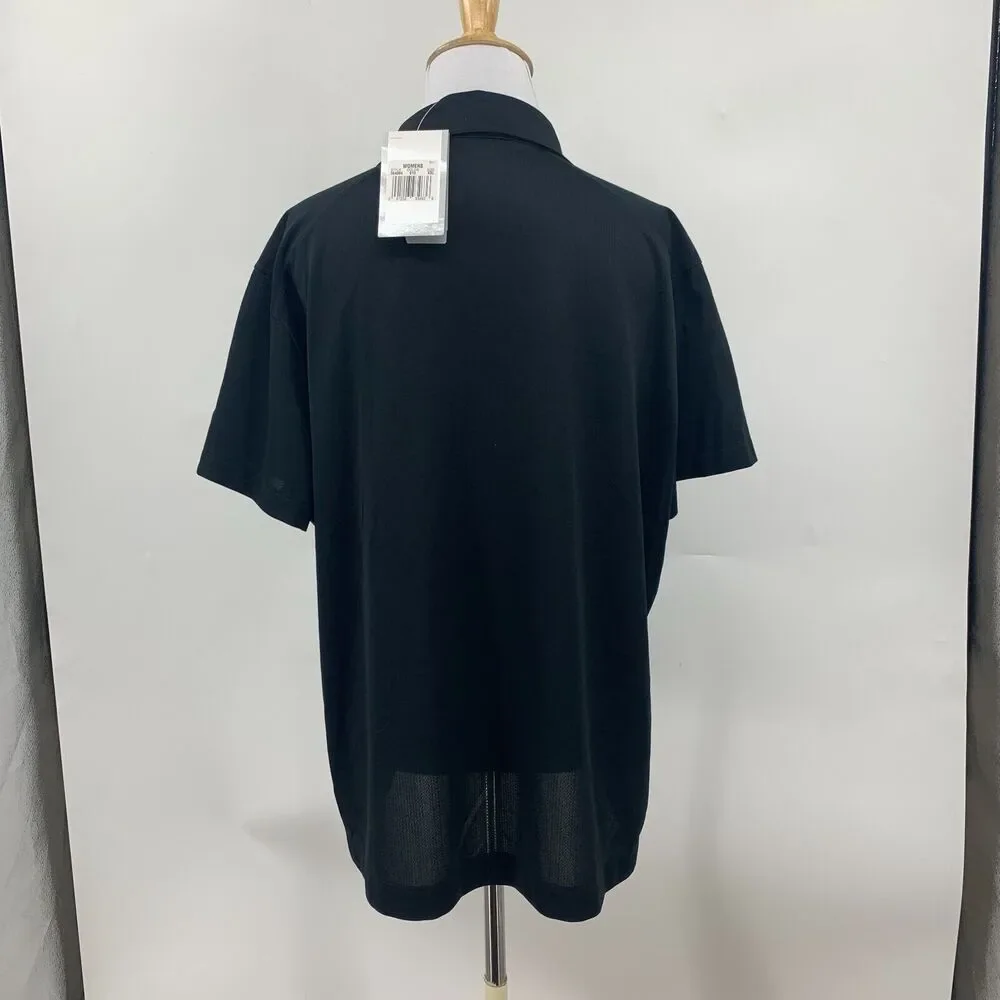 Nike Arizona Christian University Polo Shirt Womens XXL Black Performance Golf